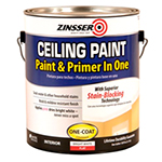 Краска для потолка самогрунтующаяся Zinsser Ceiling Paint - Paint and Primer in One